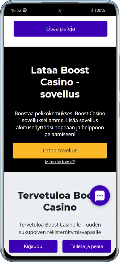 Boost Casino Android